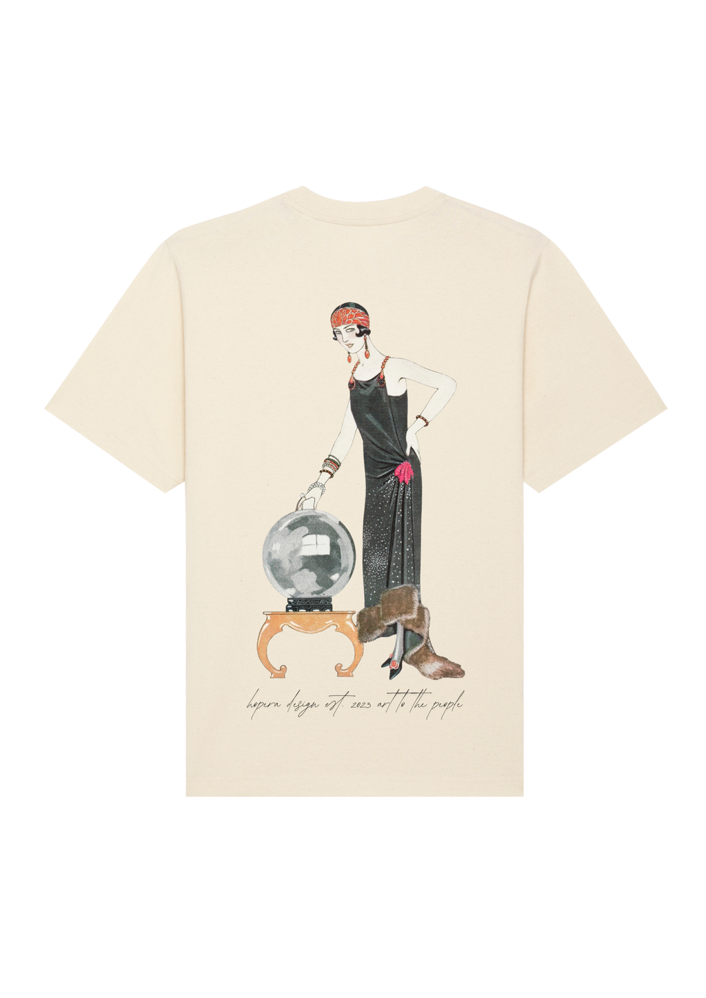 L'Empire du monde: Robe du soir, de Worth by George Barbier (1924) Heavy Cotton T-shirt
