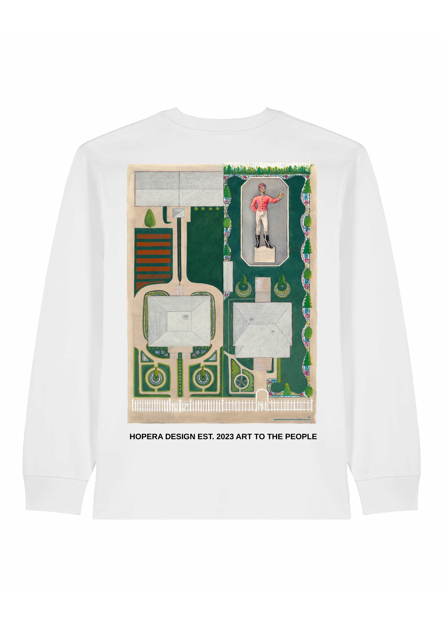 George Taylor – 2 Residences (1936) by Meyer Goldbaum Heavy Weight White Long Sleeve T-Shirt