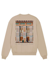 Vintage Arabesque Interior Design, Plates No. 57,  Emile Prisses d’Avennes (1885) Sweatshirt Send