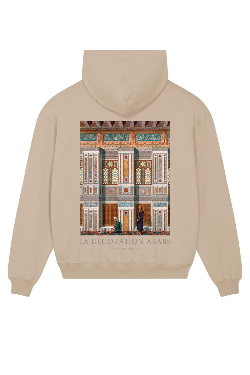 Vintage Arabesque Interior Design, Plates No. 57,  Emile Prisses d’Avennes (1885) Hoodie Send