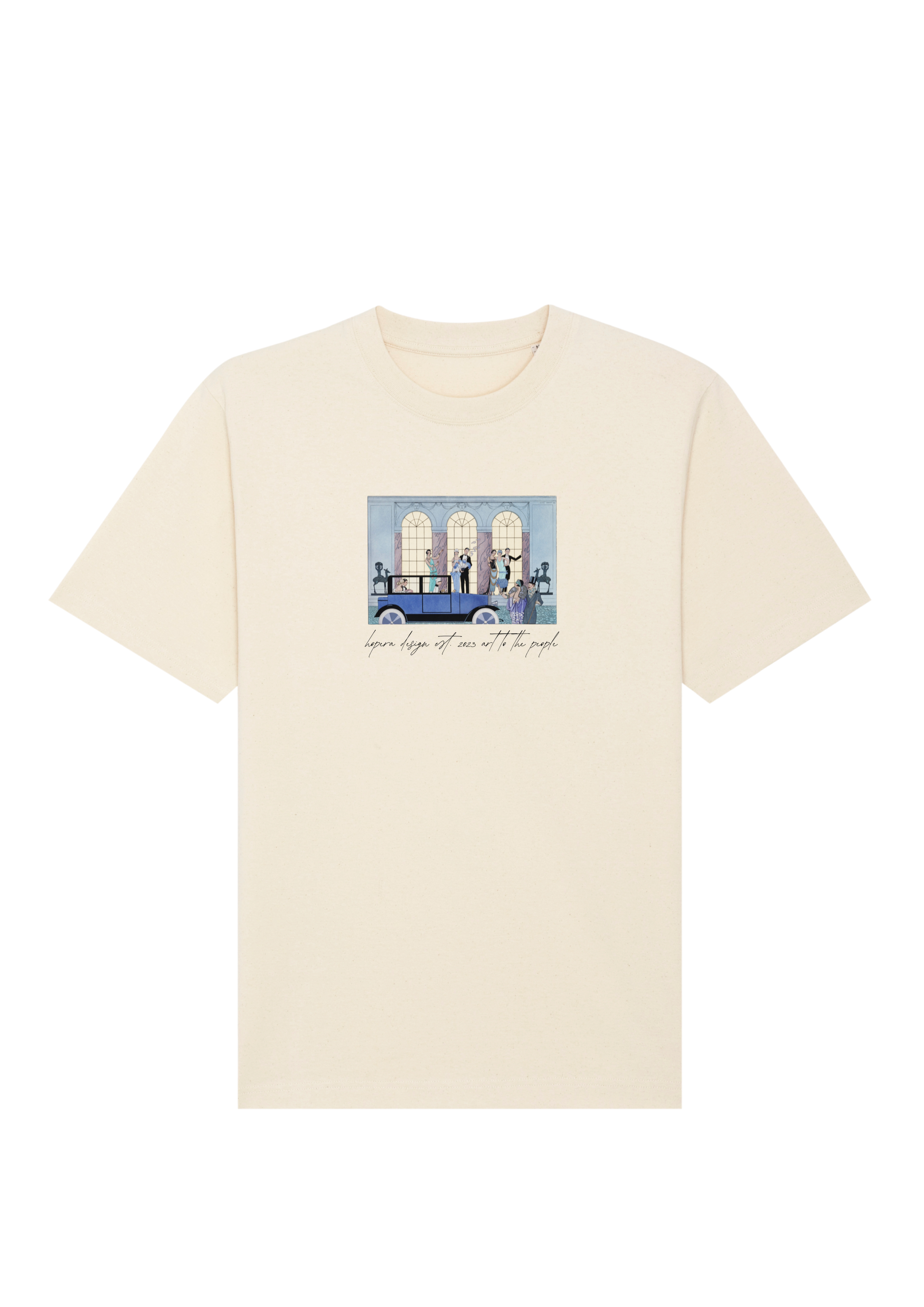 "Au Revoir" by George Barbier (1920) Heavy Cotton T-shirt