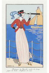 "Costume de Yacht" by George Barbier (1914)