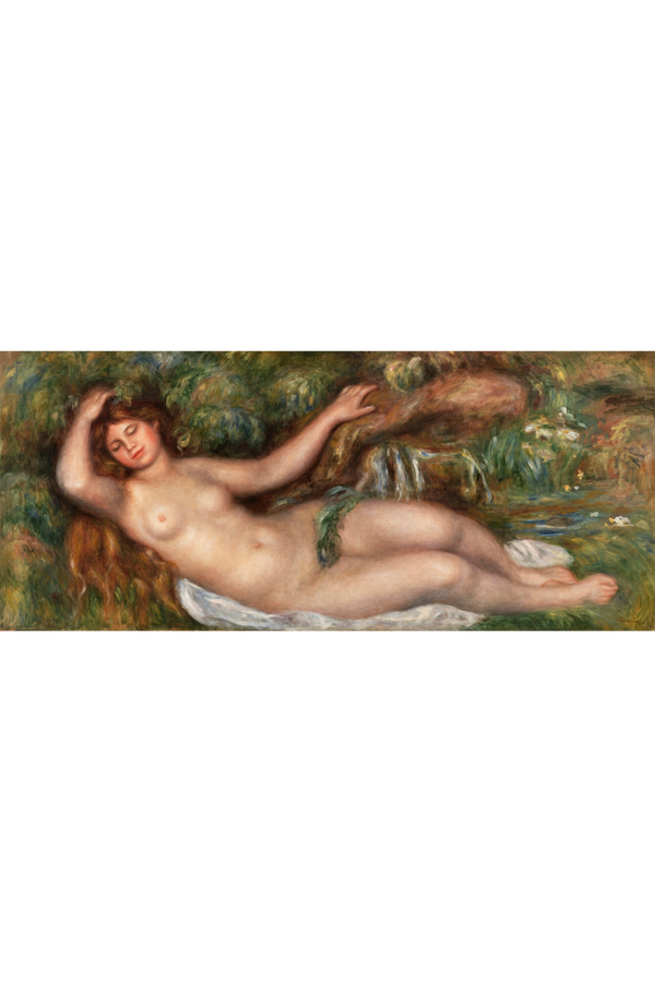 "Femme nue couchée" by Pierre-Auguste Renoir (1910)