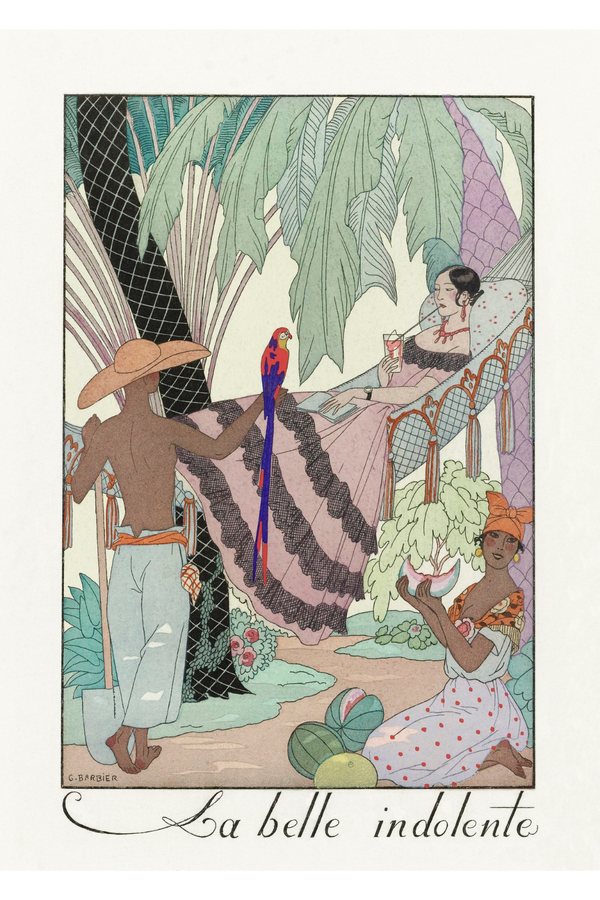 "La Belle Indolente" by George Barbier (1923)