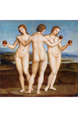 "Raphael's 3 Graces" by Raphael (1504)