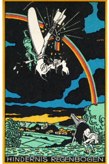 Rainbow Obstacle by Moriz Jung (1911) Print