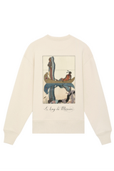 "LANGS DE MISSOURI" BY GEORGE BARBIER SWEATSHIRT