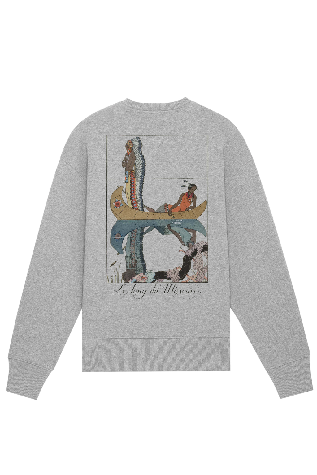 "LANGS DE MISSOURI" BYGEORGE BARBIER SWEATSHIRT
