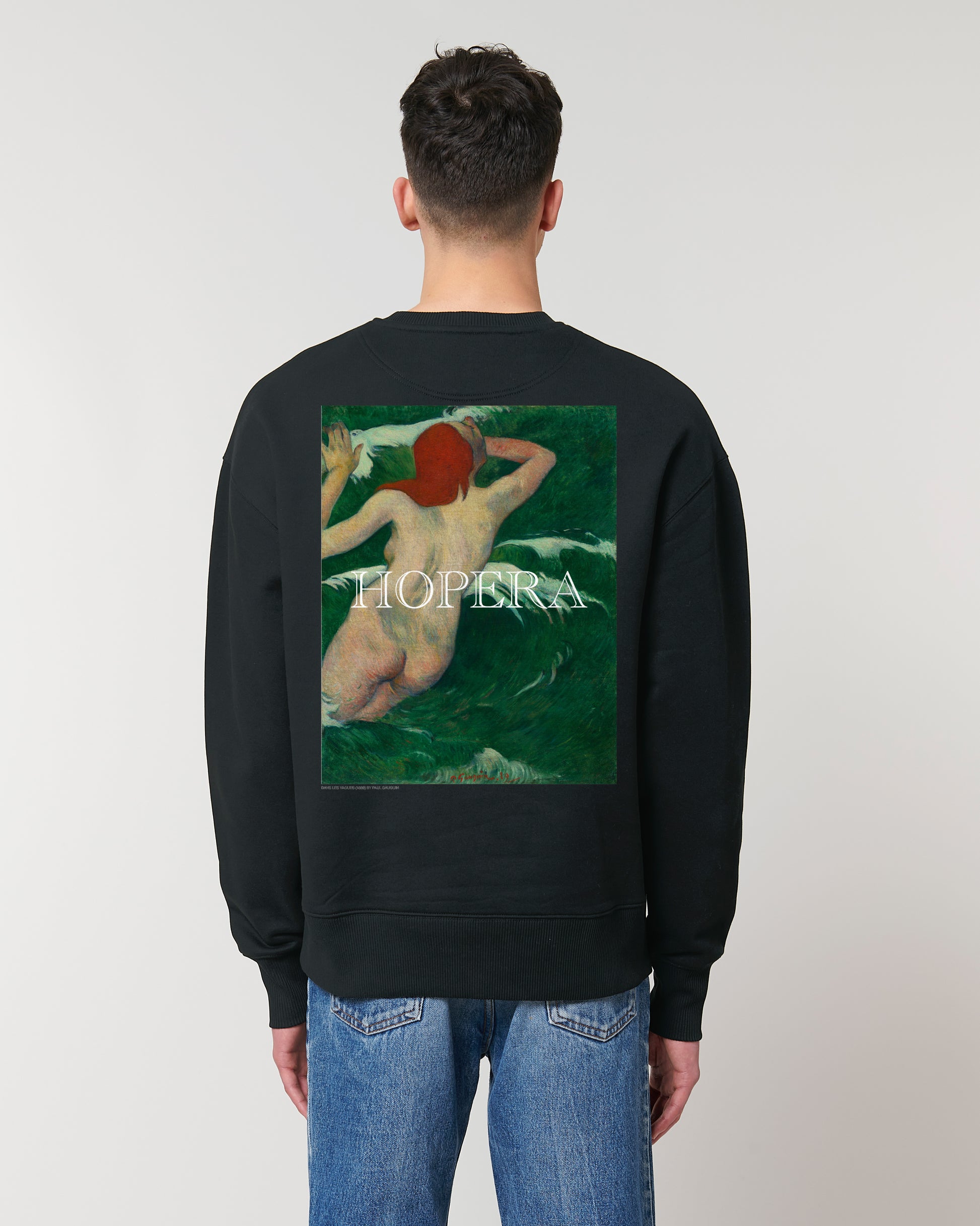 "DANS LES VAGUES" BY PAUL GAUGUIN (1889) SWEATSHIRT