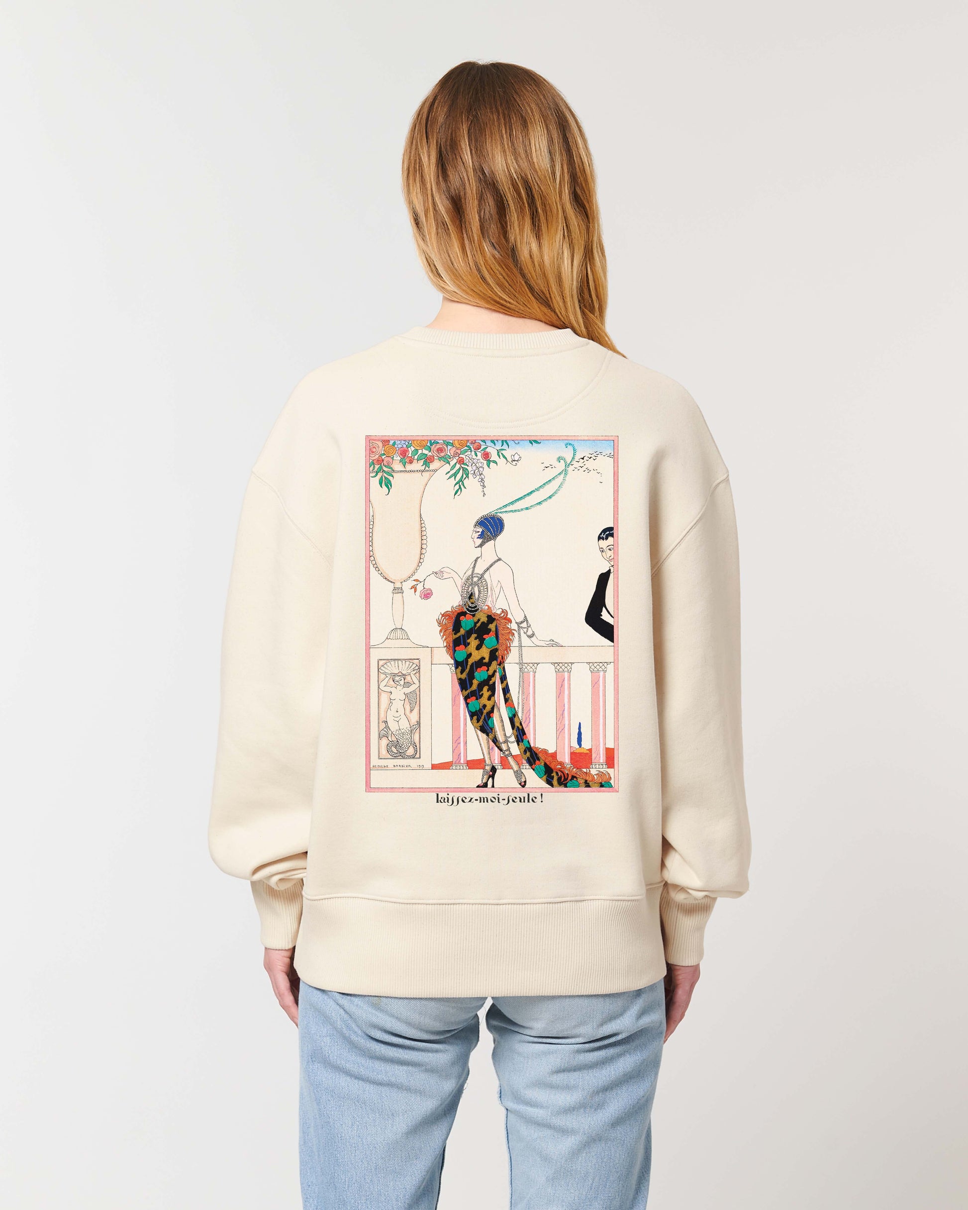 "LAISSEZ-MOI-FEULE!" BY GEORGE BARBIER (1919) SWEATSHIRT