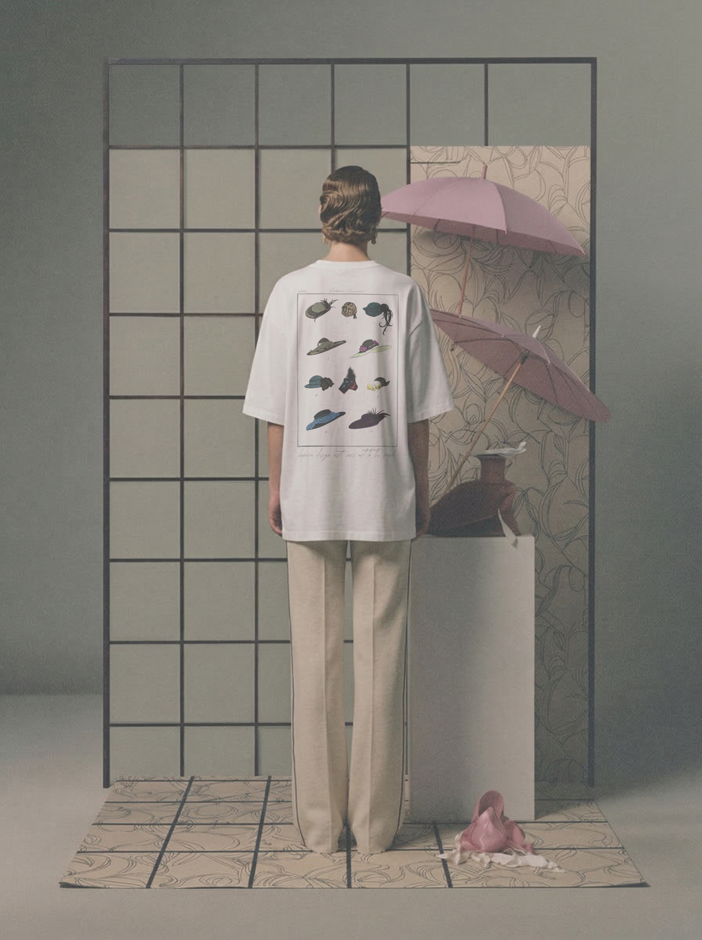 “Chapeaux d’Automne" (1912) Heavy Cotton T-shirt