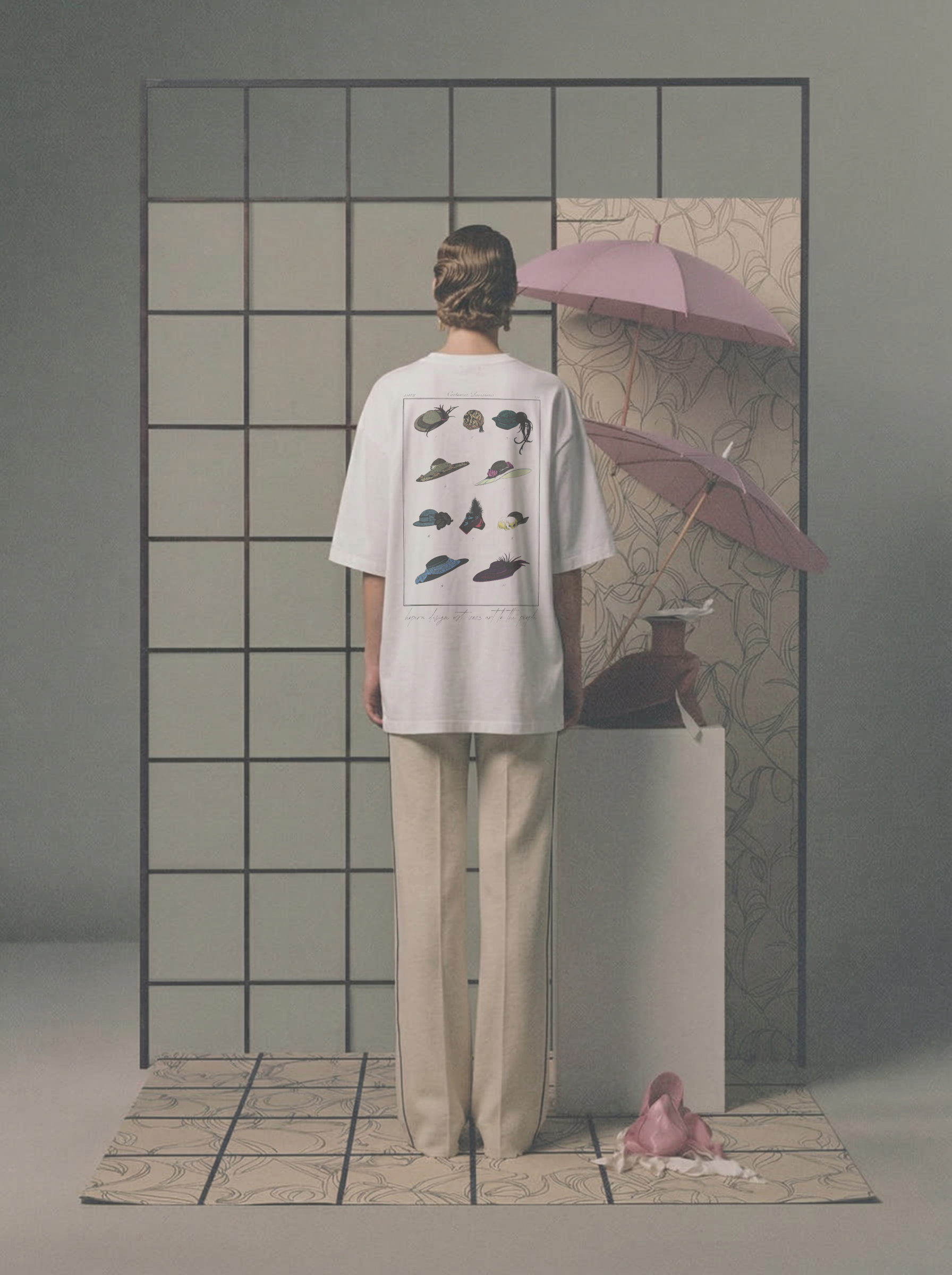 “Chapeaux d’Automne" (1912) Heavy Cotton T-shirt