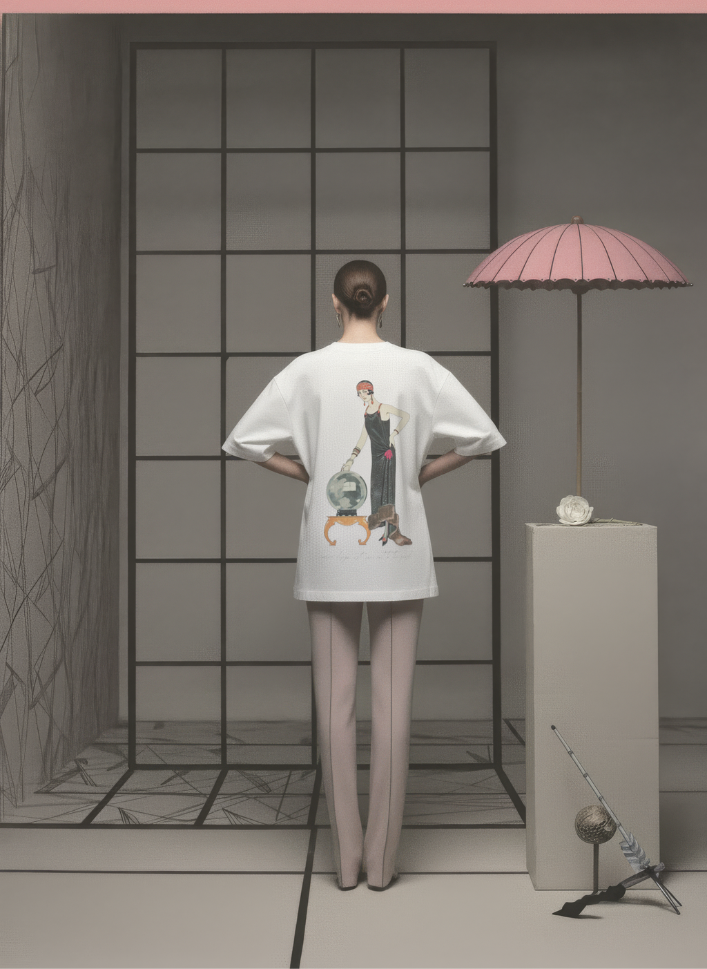 L'Empire du monde: Robe du soir, de Worth by George Barbier (1924) Heavy Cotton T-shirt