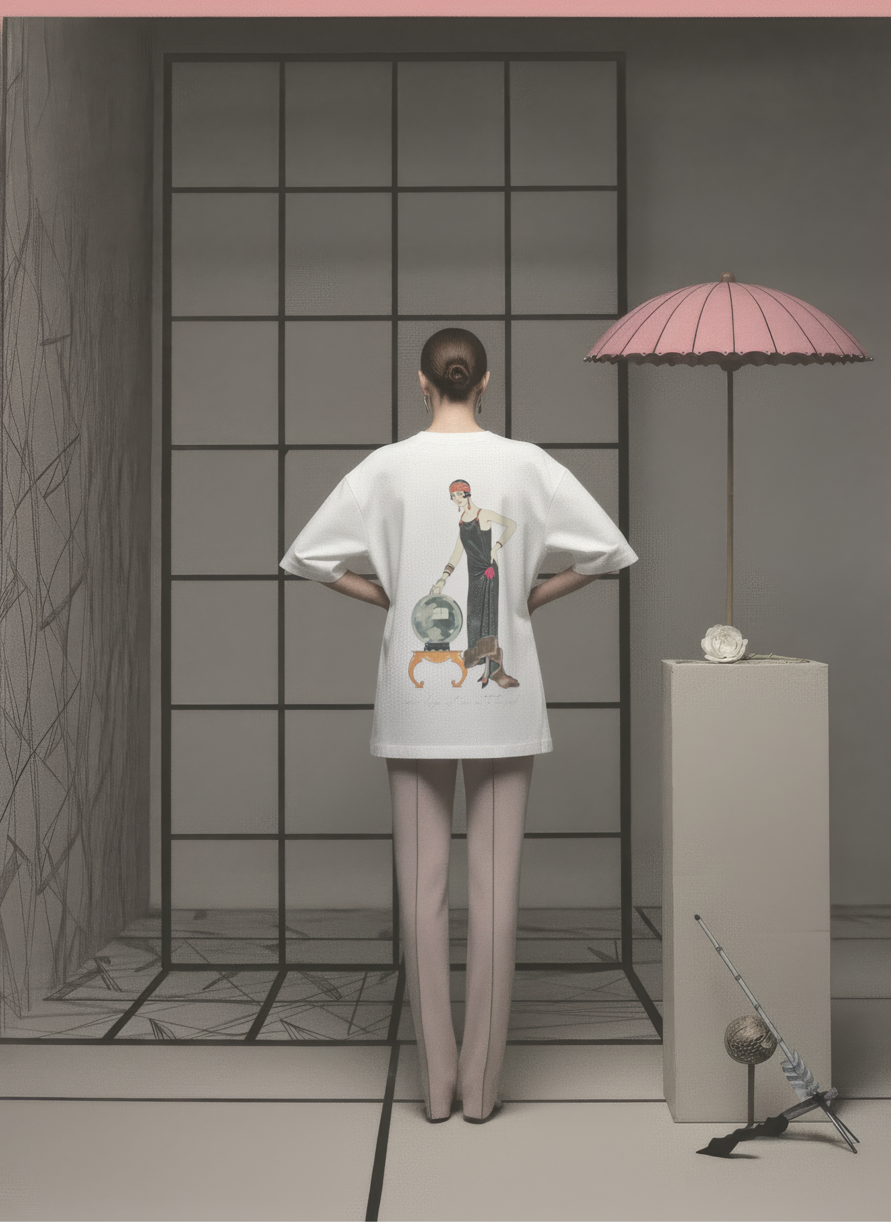 L'Empire du monde: Robe du soir, de Worth by George Barbier (1924) Heavy Cotton T-shirt